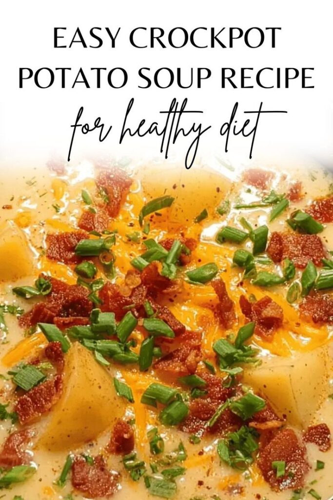 Easy Crockpot Potato Soup Recipe