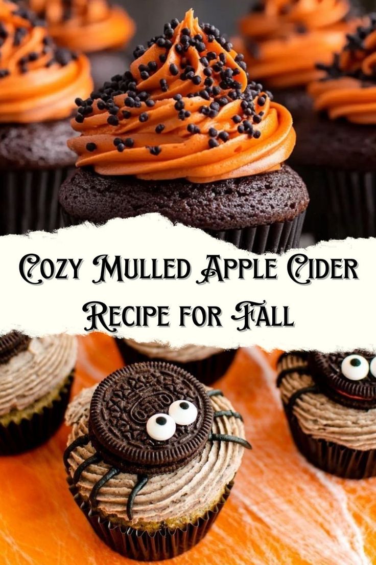 Spooky Halloween Cupcakes