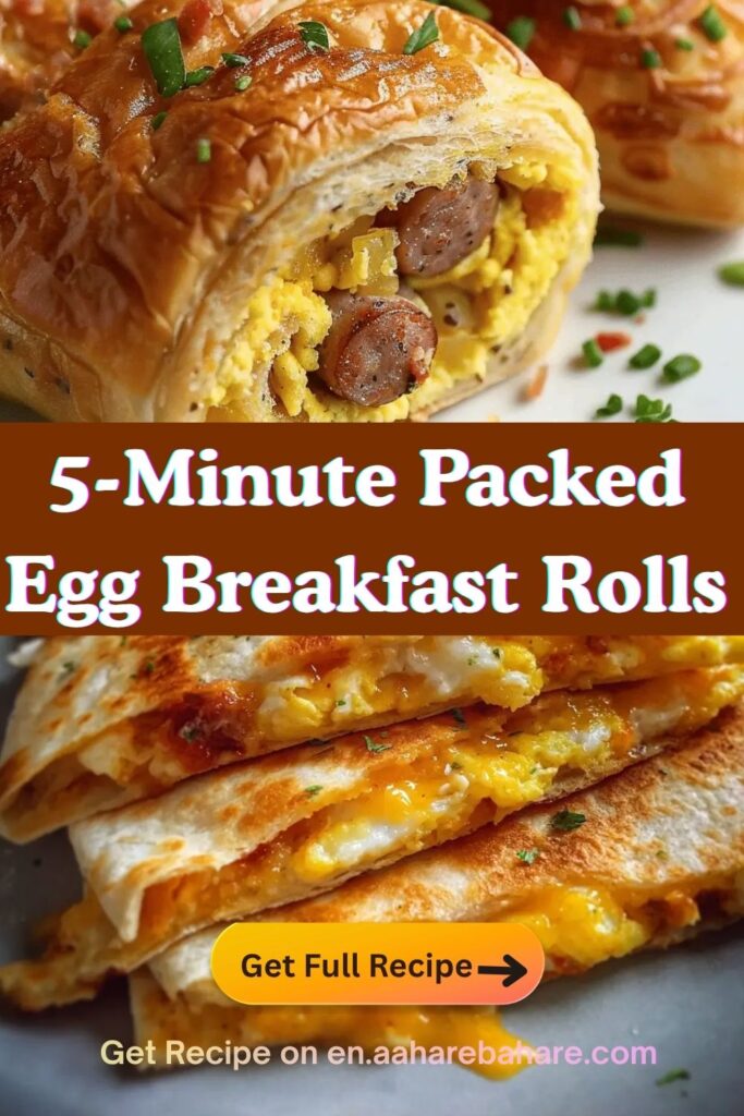 Egg Breakfast Rolls