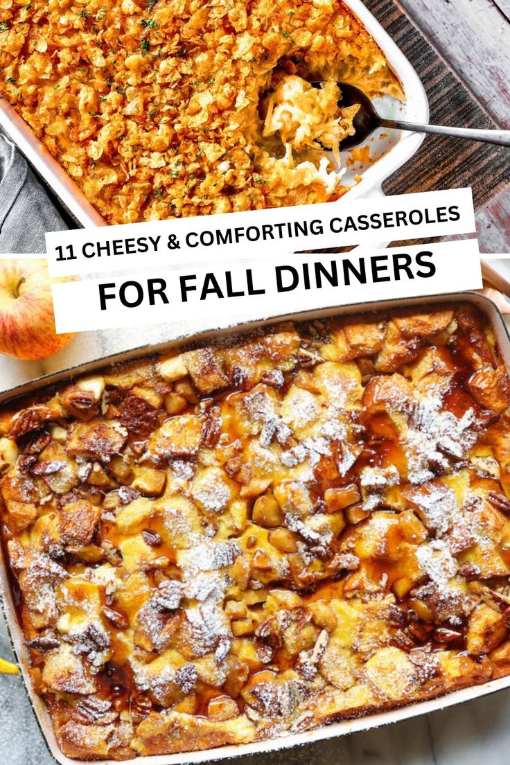 Cheesy & Comforting Casseroles