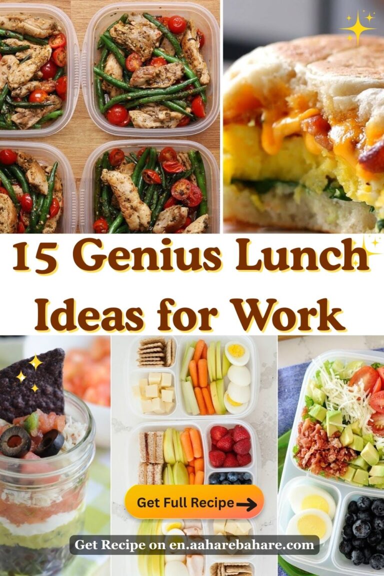 Lunch Ideas