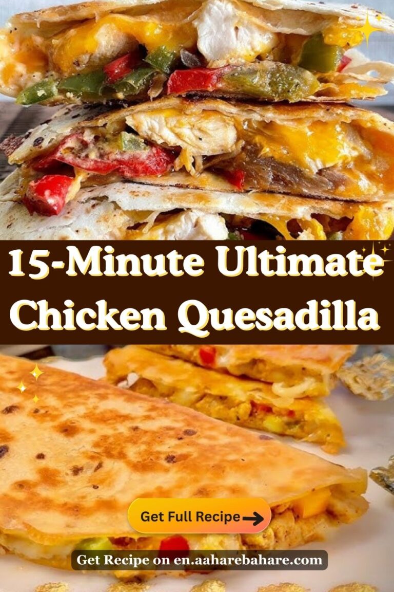 Chicken Quesadilla