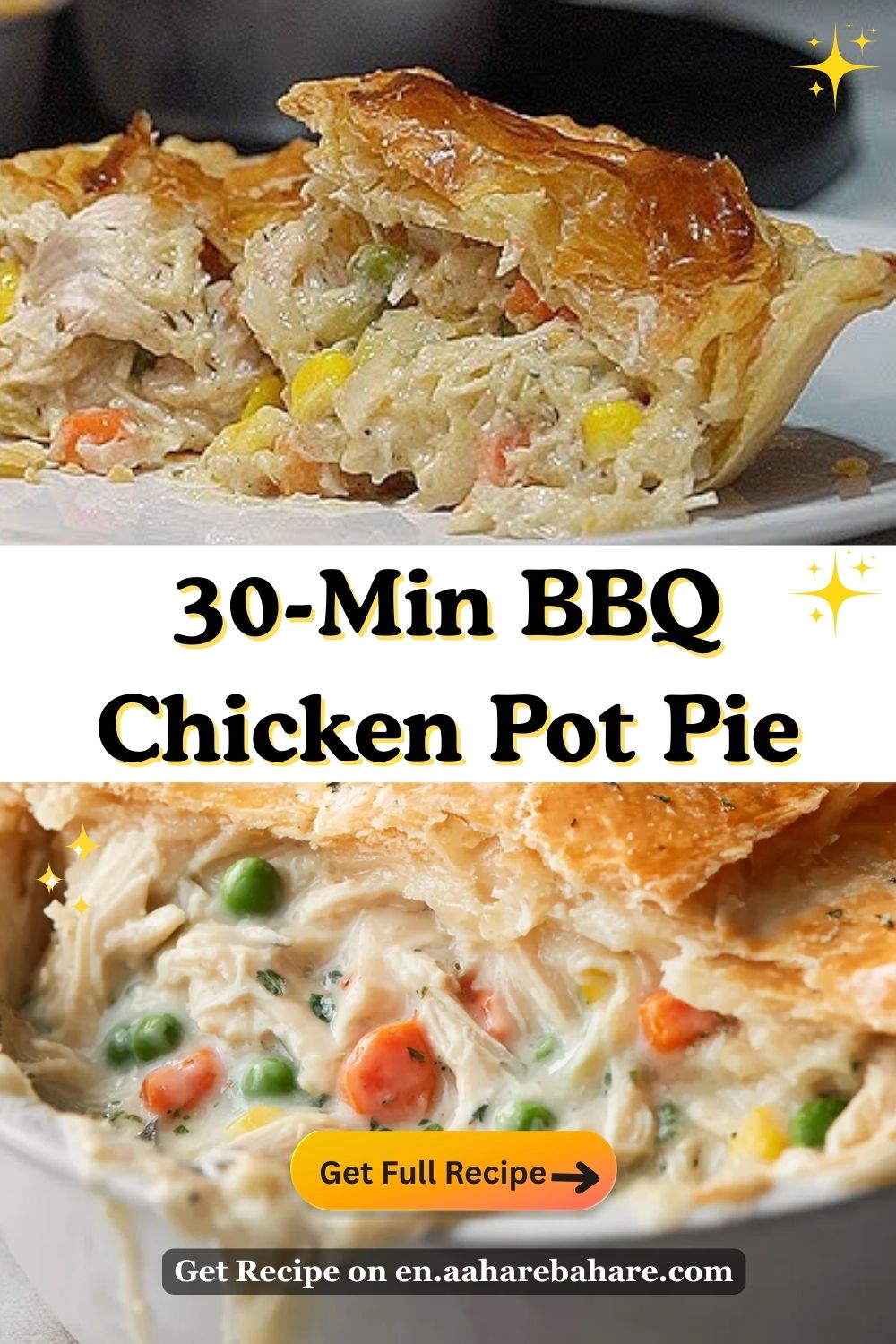 30-Min BBQ Chicken Pot Pie — Easy Comfort Food Recipe Everyone Loves ...