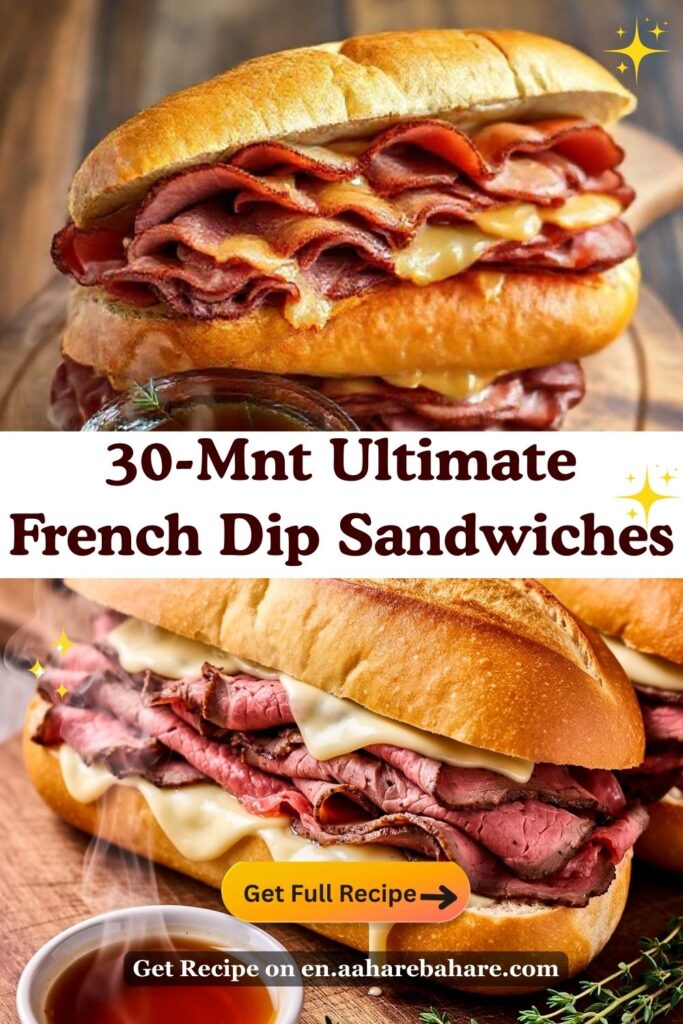 French Dip Sandwiches