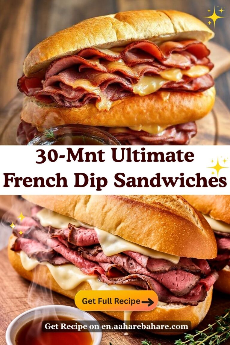 French Dip Sandwiches