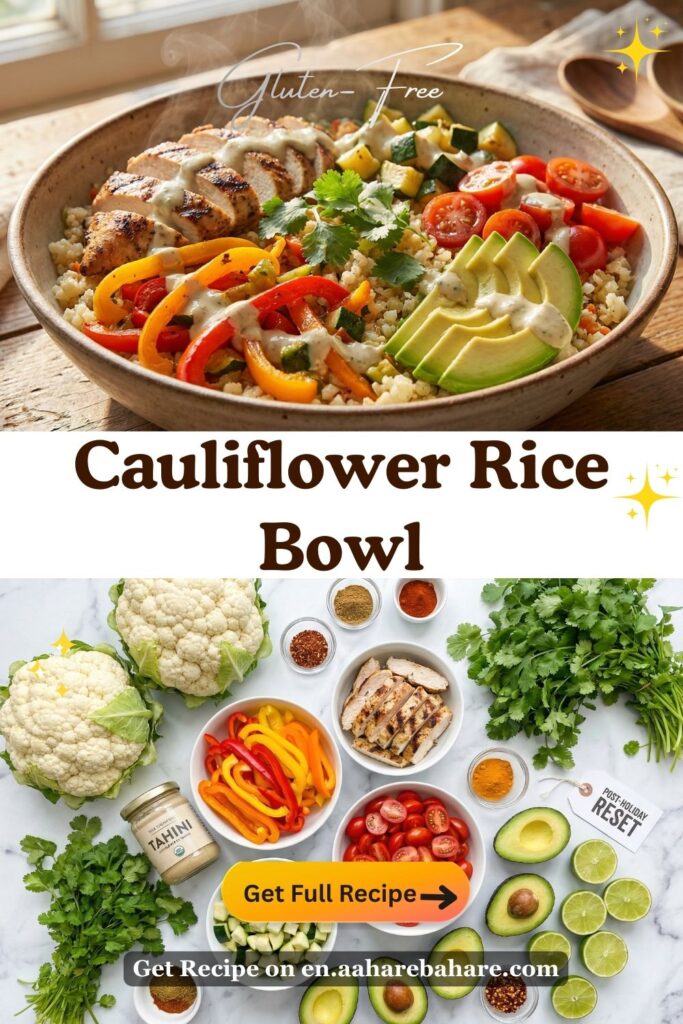 Cauliflower Rice Bowl
