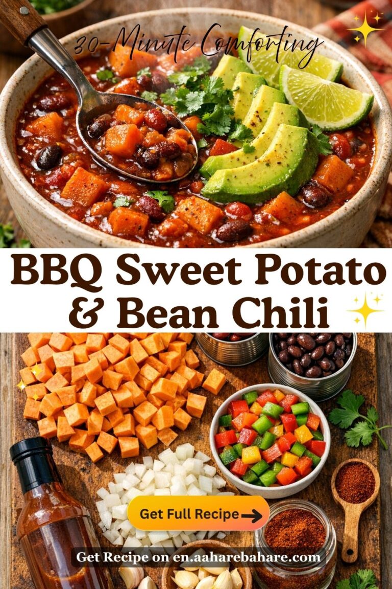 BBQ Sweet Potato & Bean Chili