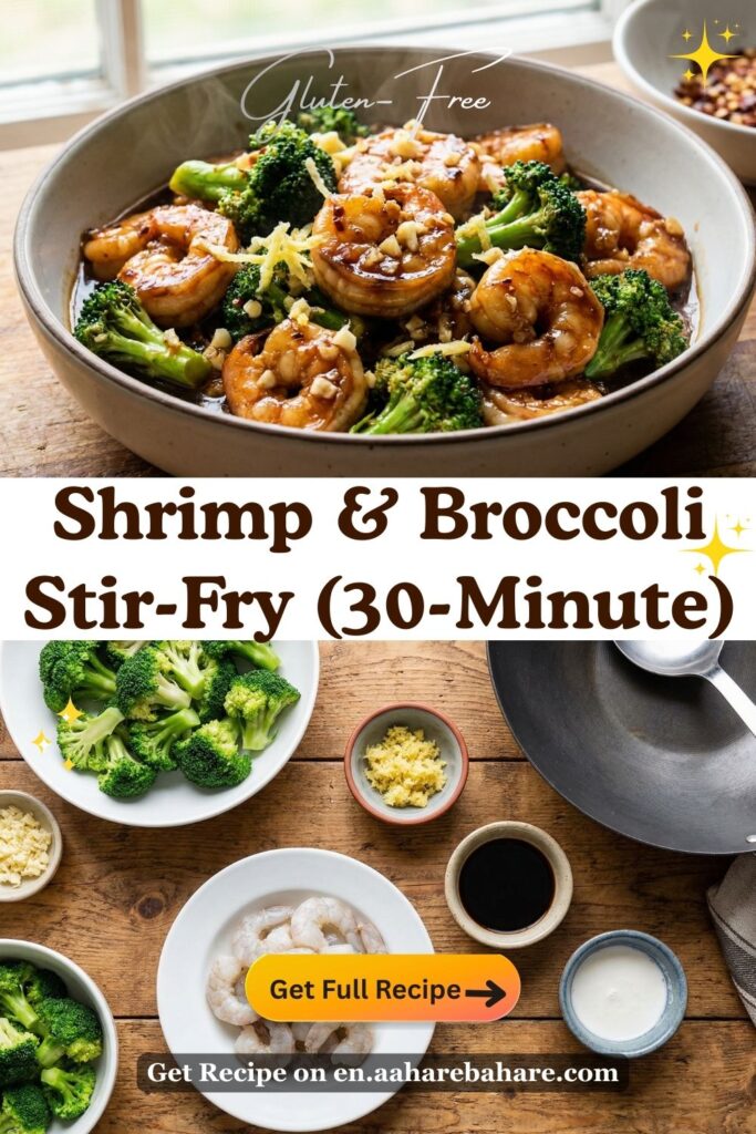 Shrimp & Broccoli Stir-Fry
